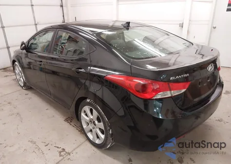 2013 Hyundai Elantra Limited из США, поврежденный, VIN KMHDH4AE8DU580068